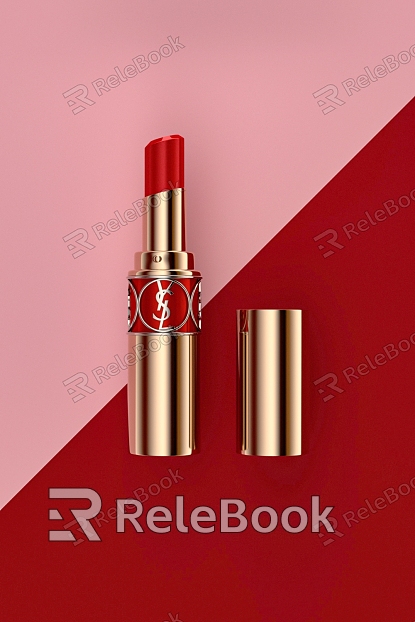 lipstick cosmetics model