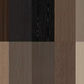 Various Wooden Wall Paneling Samples With Different Colors And Natural Textures 3d model