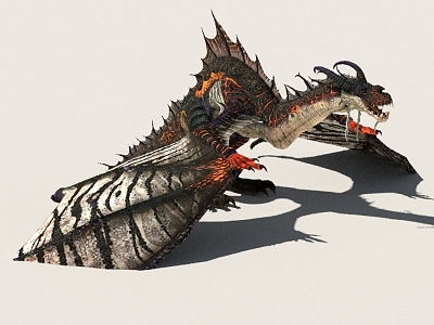 Modern Dragon 3d model