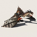 Modern Dragon 3d model