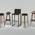 Collection of Various Modern Bar Stools With Different Designs And Frames