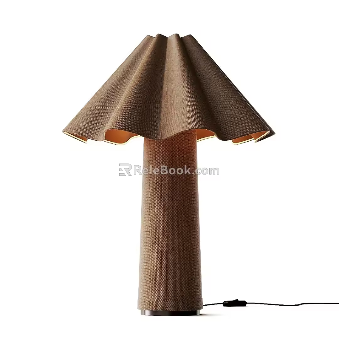 Georgia Modern Table Lamp Fabric Table Lamp Decorative Table Lamp 3d model