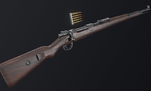 Mauser Carbine 98K 3d model