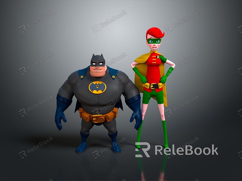 Batman Wyman Heroes Cartoon Batman Anime Batman Anime Batman Animated Characters model