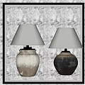 Quiet Wind Table Lamp 3d model