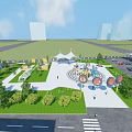 Modern Industrial Factory Facility With Spacious Interior High Ceilings And Metal Structure