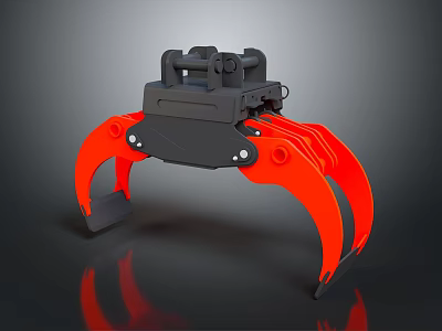 Modern engineering vehicle claws engineering vehicle construction vehicle construction vehicle construction vehicle 3d model