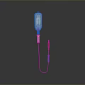 Medical IV Infusion Set With Clear Bag Tubing Flow Regulator And Needle