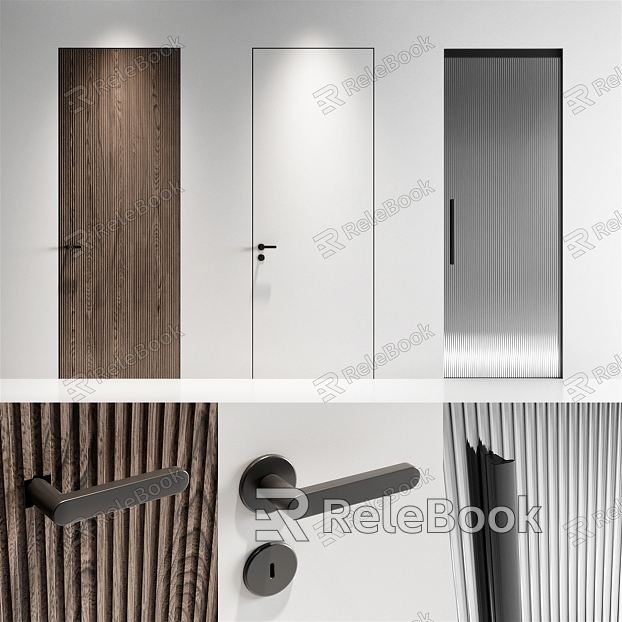 Modern swing door model