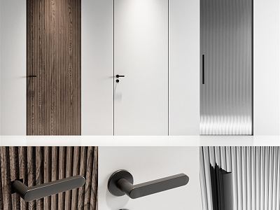 Modern swing door model