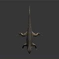 Lizard Anime Lizard Chameleon Cartoon Lizard Reptile Cold Blooded Animal Reptile Class 3d model