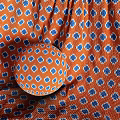 Colorful Knitted Fabrics With Various Patterns And Decorative Ball