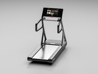 Treadmill Fitness Equipment 3d model