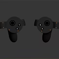 Modern gamepad handle 3d model