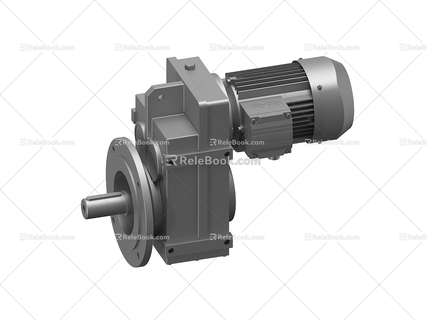 Parallel shaft helical gear reducer motor motor motor reducer model