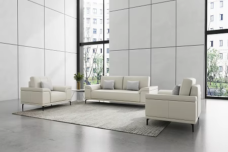 Modern Combination Sofa Combination 3d model