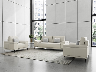 Modern Combination Sofa Combination 3d model