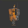 Robot Assistant Small Robot Butler Robot Butler Figure Game Figure 3d model
