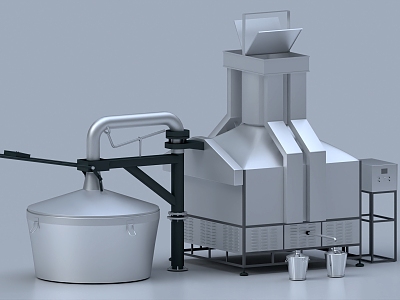 Distillery Industrial Equipment model