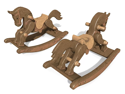 Modern Trojan Rocking Chair Children's Chair 3d model Modern Trojan Rocking Chair Children's Chair 3d model