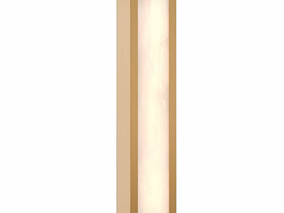 Modern Slim LED Wall Light With Warm Glow For Home Interior Decor 3d model