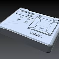 Professional Audio Player With Black Design Multiple Buttons And Digital