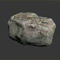 Natural Wood Stone Material Block with Rough Surface and Natural Texture in Brown Red Tone