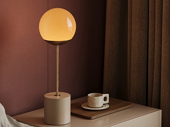 Modern Simple Table Lamp Table Lamp Bedside Lamps Tea Cup Decorative Lamp Bedside Lamp Minimalist Table Lamp 3d model