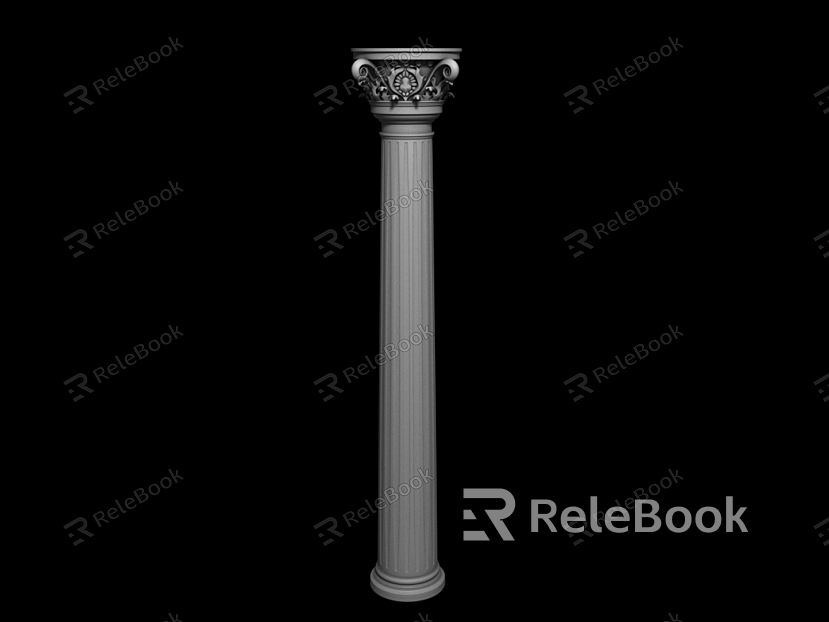 European Roman Column Corinthian Column model