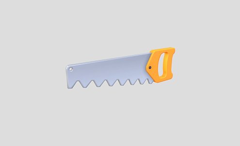 hand saw 3d model