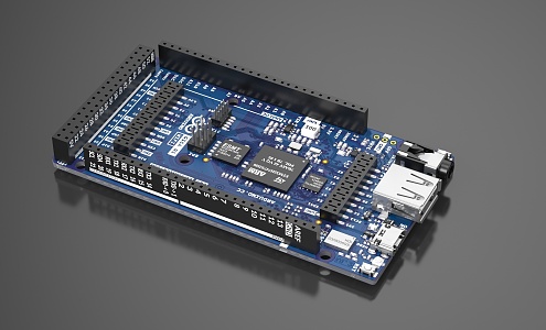 Circuit Board Electronic Chip Circuit Technology 3d model