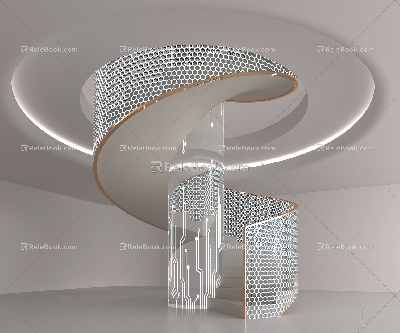 Stairs 3d model