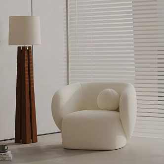 modern leisure chair 3d model
