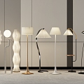 Modern minimalist floor lamp 3d model