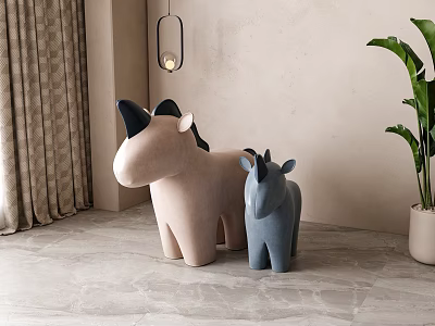 Modern children's toys 3d model