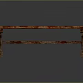 Vintage Wooden Benches With Distressed Surface And Rustic Wood Grain Design
