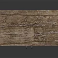 Rustic Wooden Cabinet With Double Doors And Open Bottom Shelf Design