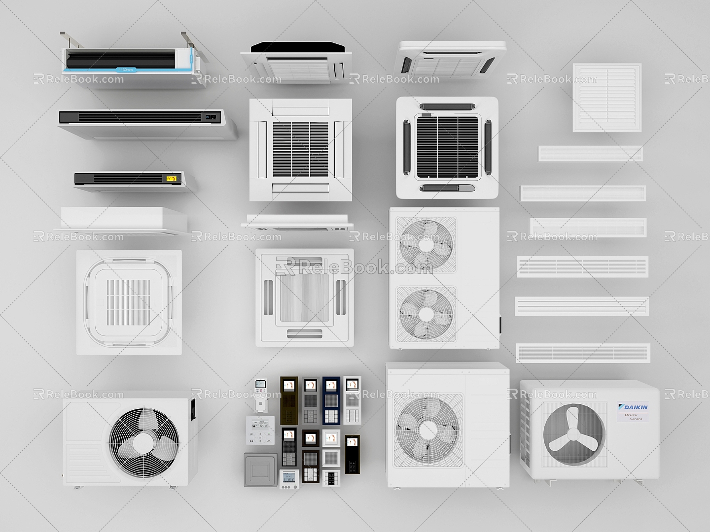 Air conditioning equipment model