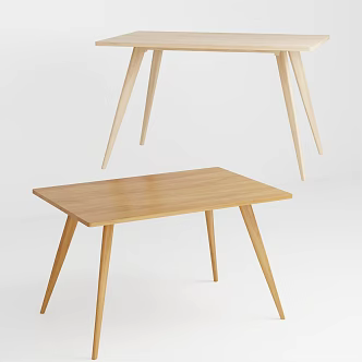 Nordic table 3d model