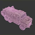 Military Tank With Six Wheeled Camouflage Design Armored Vehicle Top Equipment