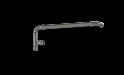 Modern Piping 3d model