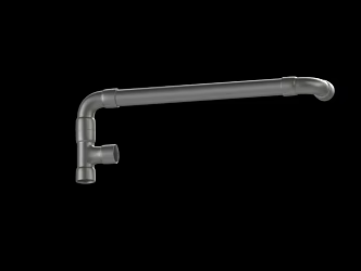 Modern Piping 3d model