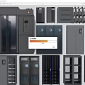 Industrial Electrical Cabinets And Server Racks With Control Panels And Enclosures