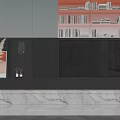 Modern TV Stand Design With Storage Shelves Decor Items And Ambient Lighting
