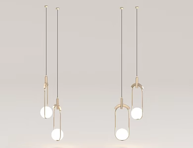 chandelier crystal lamp 3d model