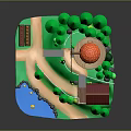 Game Environment Game Scene Fairy Tale Scene Fairy Tale Magic Scene Magic Item Fantasy Scene 3d model