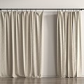 Roman Rod Lazy Curtain 3d model