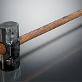 Durable Heavy Duty Hardware Tool Hammer With Metal Head And Wooden Handle