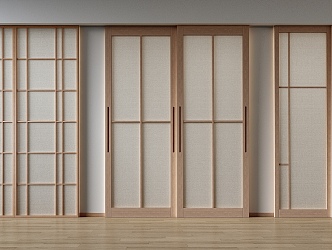 sliding door sliding door track sliding door 3d model