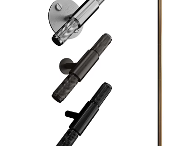 Modern Wall Lamp With Sleek Metal Design And Textured Surface For Contemporary Interior 3d model